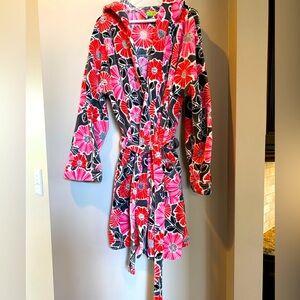 Vera Bradley Hooded Robe Size L/XL
